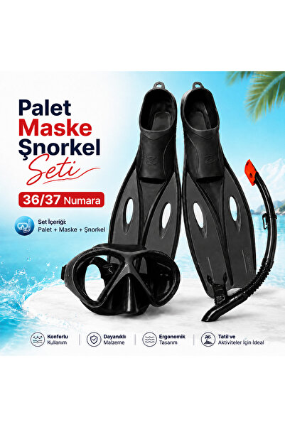 Sea Walker перки за пливање со торба 36-37 / STAR DIVING маска + сет за нуркање