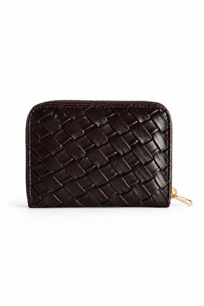Stylish Knit Pattern Women's Wallet Mini Design