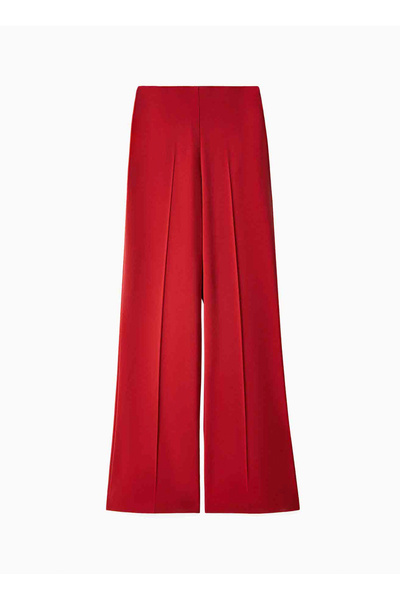 Red Women's Standard Fit Trousers 8P0731