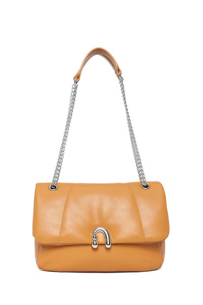 Women's Beige Classic Shoulder Bag 26Sbd261418