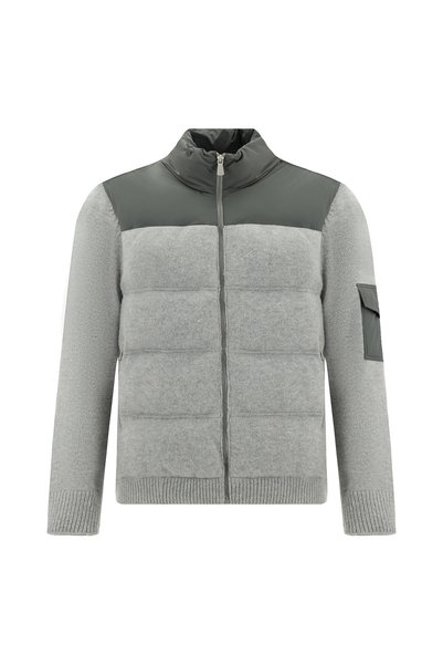 Regular Fit Wool Plain Bonded Coat