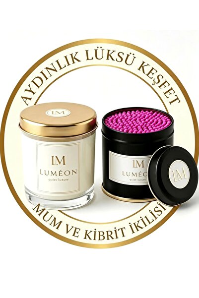 170g миризлива свеќа Ivory Vanille & сет од 200 декоративни чкорчиња - економично пакување