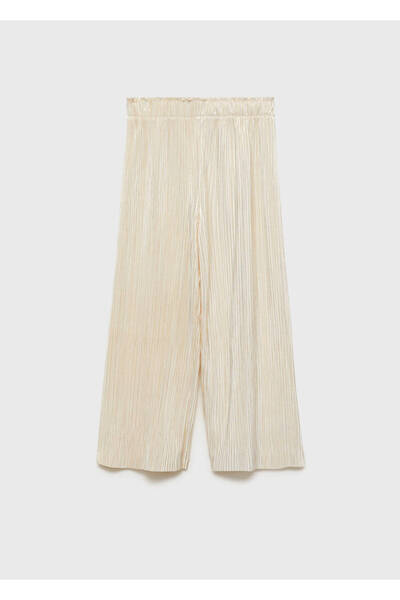 Straight Pants with Pleats