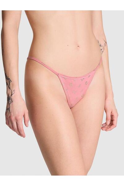 Flexible Cotton V-String Panties