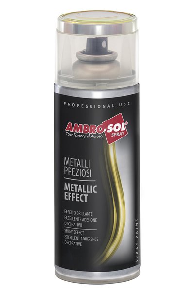 Ambro-Sol Metallic Effect Spray Paint - Glossy Aluminum