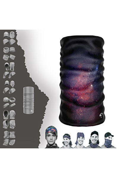 Марама за врат бесшевна тубуларна маска Buff лента за коса UV+50 рефлектирачка 4-сезонски полутермален производ