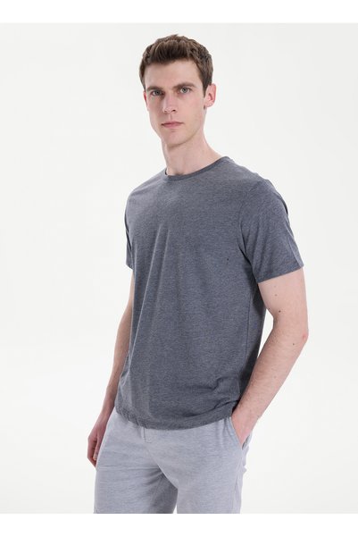 Lemon Anthracite Men's T-Shirt L6Sm-Tst9522