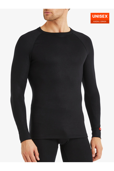 Men's Thermal T-Shirt Level 2 9259 - Black