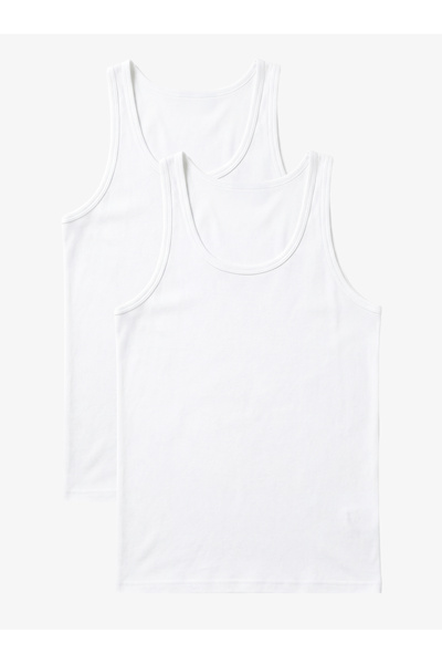 Men's Undershirt 2 Pack 9485 - White