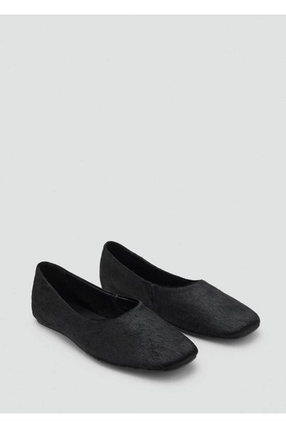 Leather Fur Shoes