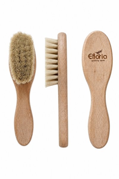 Soft Wooden Baby Comb for Newborns and Sensitive Scalps |   Baby Hair Brush