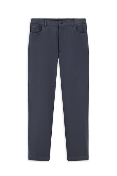 Relaxed Fit Comfortable Cut Lycra Canvas / Chino Pants