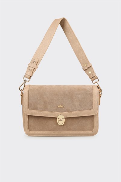 Beige Women's Shoulder Bag