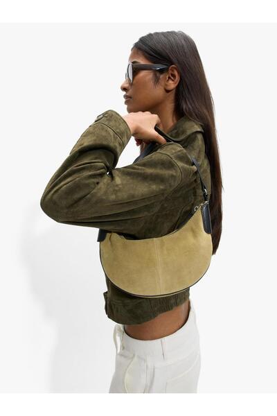 Women's Leather Hobo Shoulder Bag
