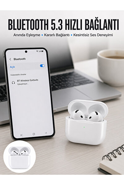 Безжични Bluetooth слушалки TWS ANC функција висок квалитет на звук нова генерација