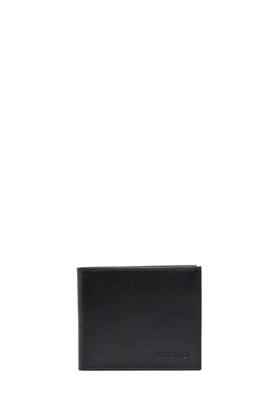 Men's Black Leather Wallet 000A2D307118
