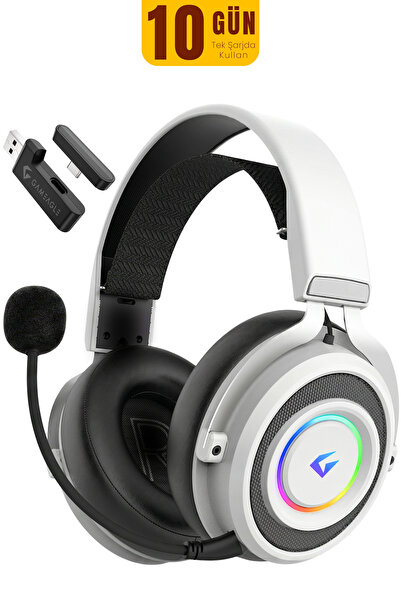 Step Hunter S1 Bluetooth/2.4G/жични RGB професионални гејмерски слушалки со микрофон