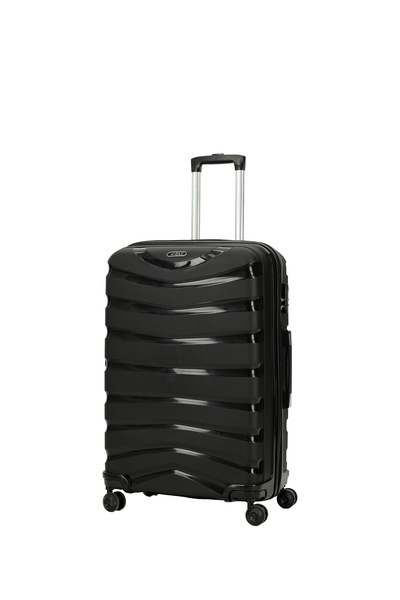 Pp Patterned Large Size Suitcase