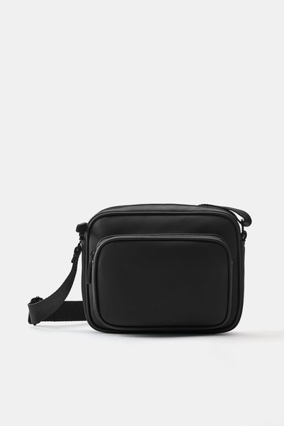 Crossbody Bag with Coating