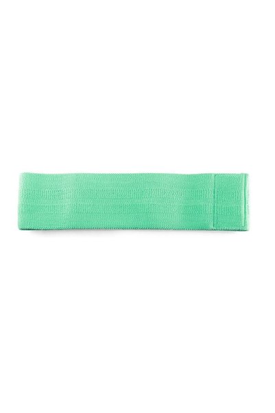Lab-2000 Ultra Deluxe Aerobic Fitness Resistance Band Thigh Stretching Arm Leg Hip Band 33x8cm Green