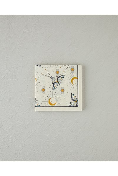 Talisman Butterfly 20-Pack Paper Napkins 33X33 cm Black