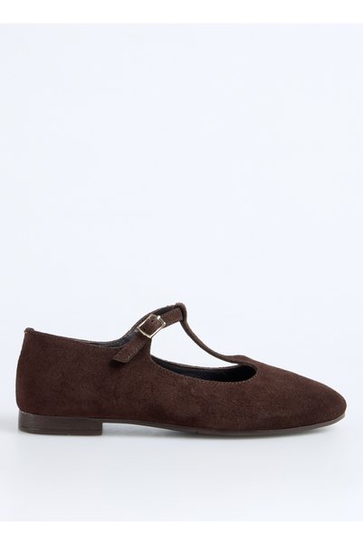 Brown Women's Ballerinas D-Giana-Suet