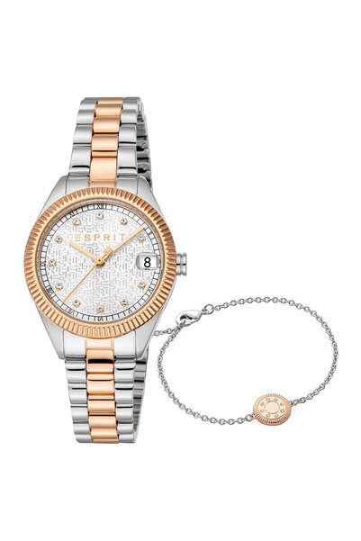 Es1L433M0065 Women's Wrist Watch and Bracelet Set