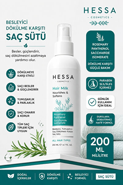 Хранливо млеко за коса против опаѓање 200 ml