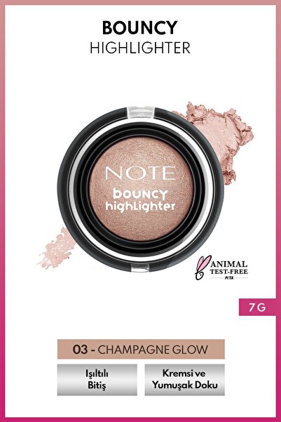 Bouncy Highlighter мек кремаст хајлајтер - 03 Champagne Glow