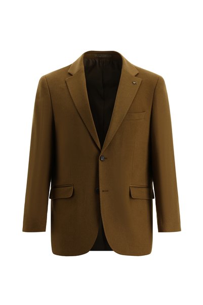 6 Drop Regular Fit Standard Cut Italian Classic Cashmere Jacket