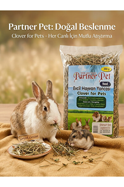 Partner Pet храна за зајаци и хрчаци со детелина, 350 g, 5 литри