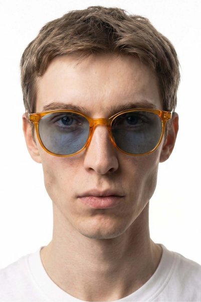 Bivarden Orange Blue Men's Sunglasses