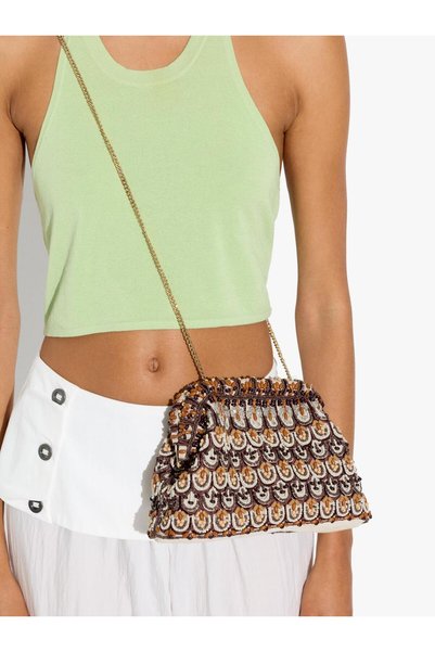 Women's Beaded Party Bag