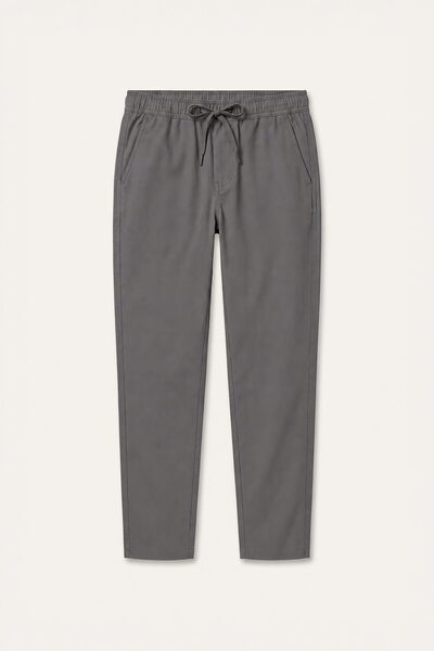Baggy Fit Waist-Tie Pants H5798Ax26Sm