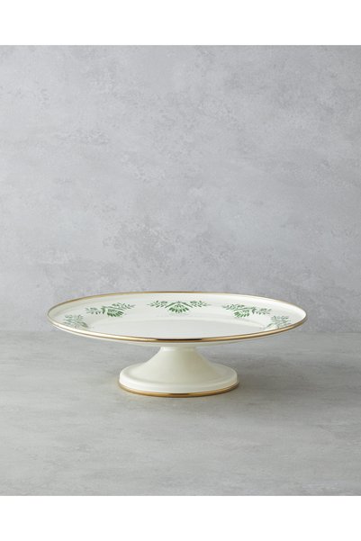 Green Dream Enamel Cake Stand 31 cm Green