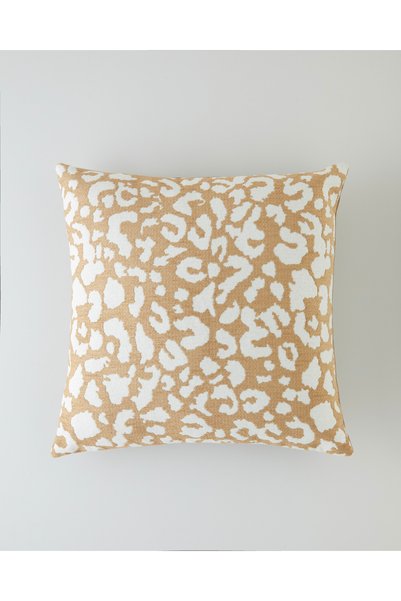 Leopura Decorative Throw Pillow 45X45 cm Light Brown