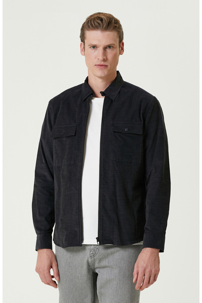Anthracite Velvet Jacket