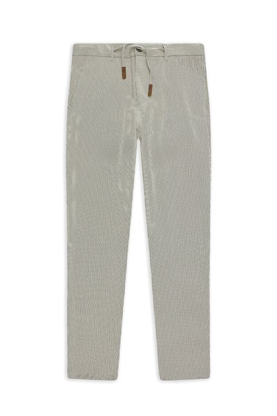 6 Drop Regular Fit Standard Cut Drawstring Waist L Stretch Fabric Gofre Classic Fabric Trousers