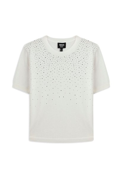 Hotfix printed knitwear