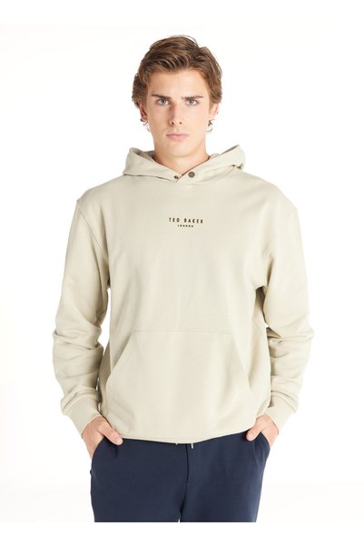 Mint Logo K Hooded Sweathi̇rt