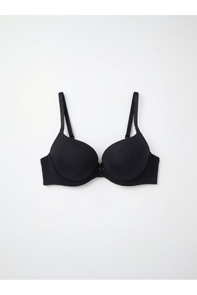 Padded Push-up Bra Essential 3004 - Black