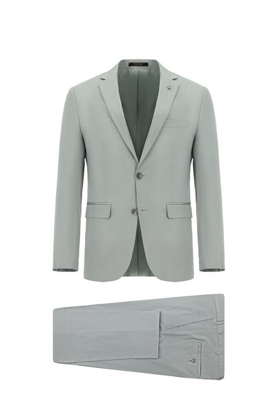 4 Drop Relaxed Fit Comfortable Cut Lyocell Blend Suit