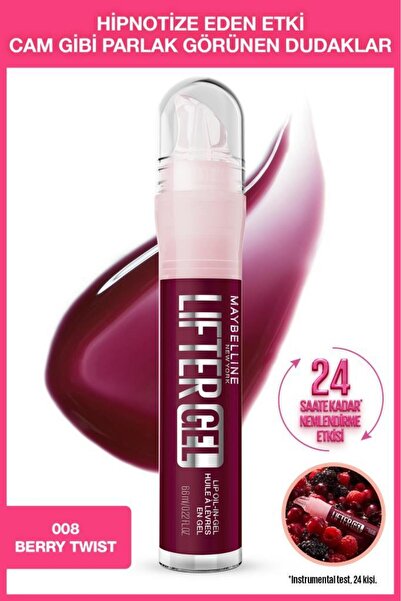 Lifter Gel екстра сјаен и навлажнувачки сјај за усни - 08 Berry Twist