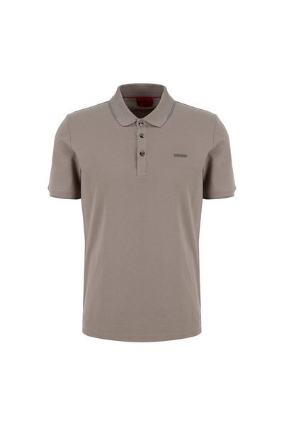 Brown Men's Slim Fit Polo T-Shirt