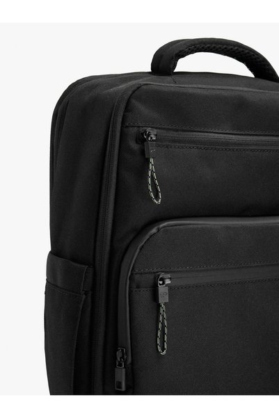 Expandable Technical Fabric Cabin Size Backpack