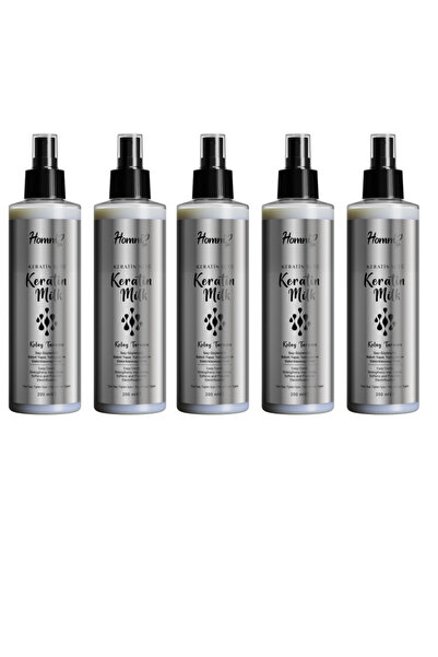 Homm Life спреј со кератинско млеко (за расплеткување на коса) 200 ml - 5 парчиња
