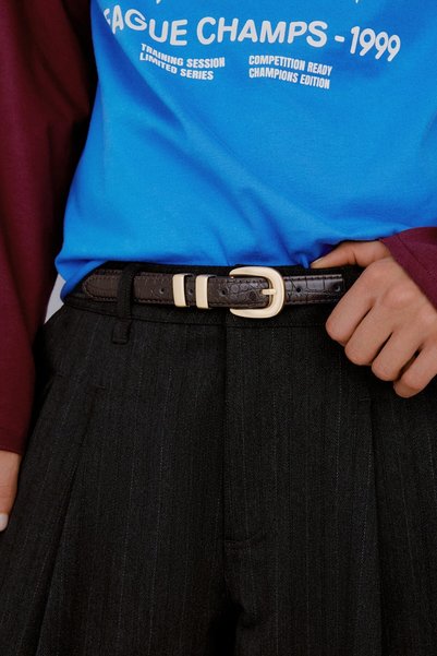 Thin Buckle Belt