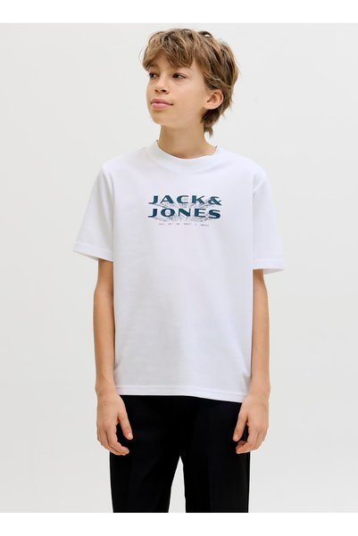 White Boy's Printed T-Shirt 12293164