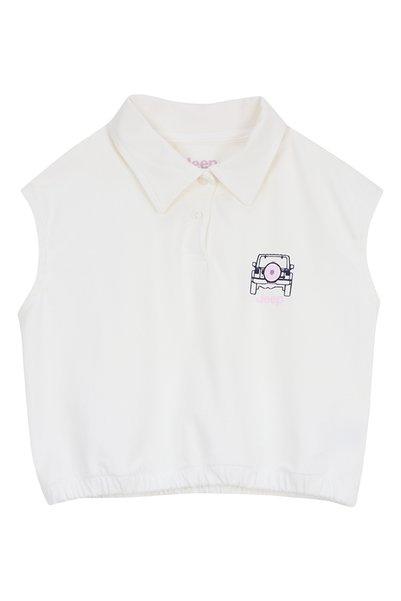 Ecru Girls' Printed T-Shirt J6Sg-Tst7876