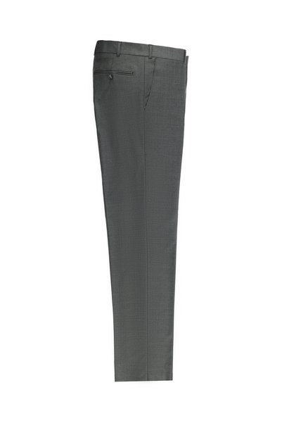 4 Drop Relaxed Fit Comfortable Cut Woolen Classic Fabric Trousers